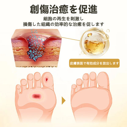 CleraNaure® GlucaVeil 24 時間フットケア スプレー