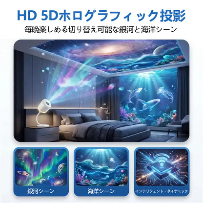 ClearaNature® ナイトライトプロジェクター