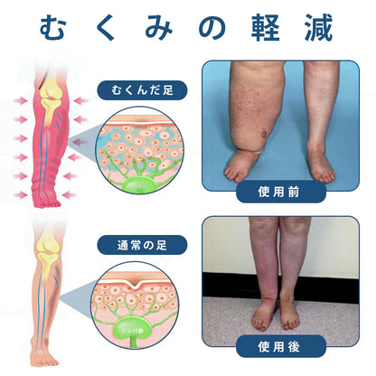 CleraNature® リンパドレナージと腫れの緩和のためのロールオン ポンプ クリーム
