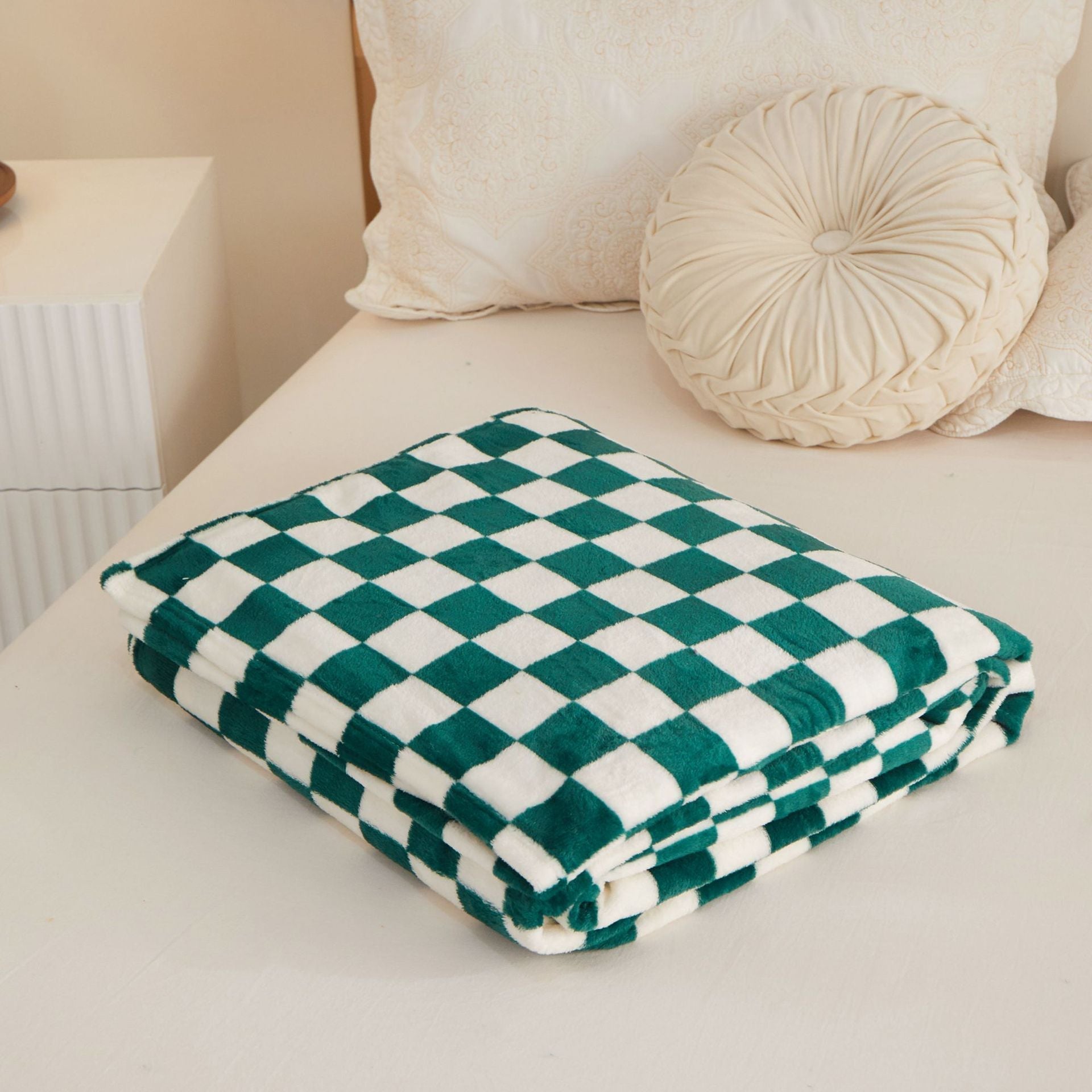 Green and white